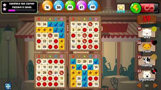screenshot 1 do Abradoodle Bingo: Jogo de bingo offline divertido